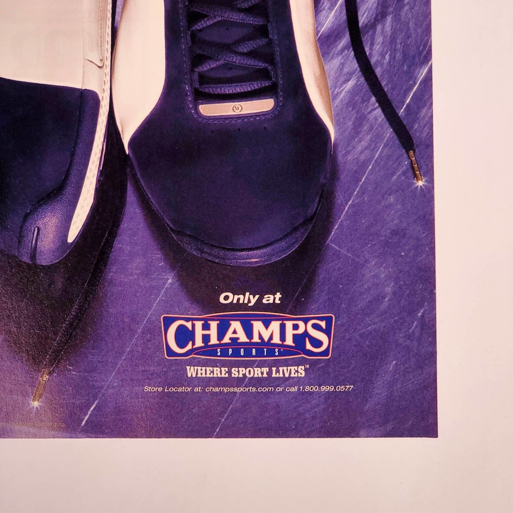 Vintage Adidas SL Hoops Sneaker Print Ad 2003 Sneakerhead Collector Wall Decor - Picture 5 of 5